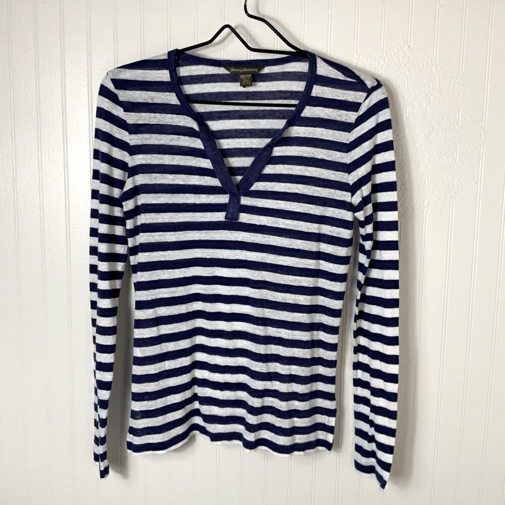 Women’s Tommy Bahama linen long sleeve shirt